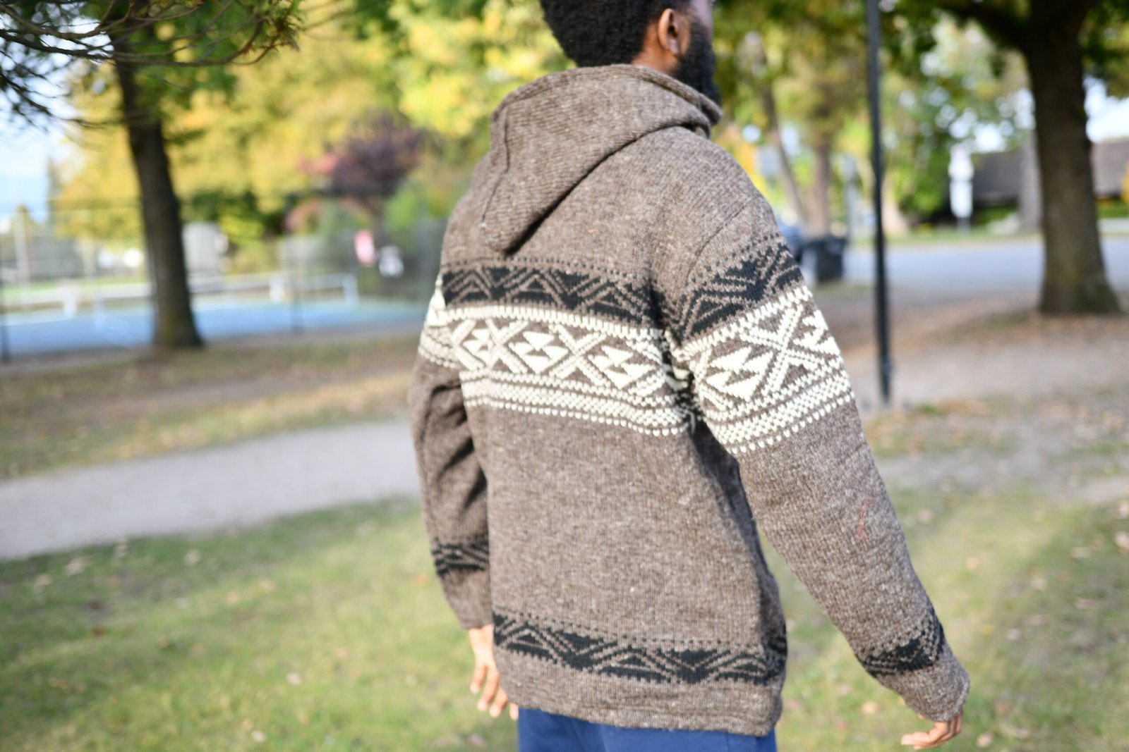 Gray cross Jacket - Image 2