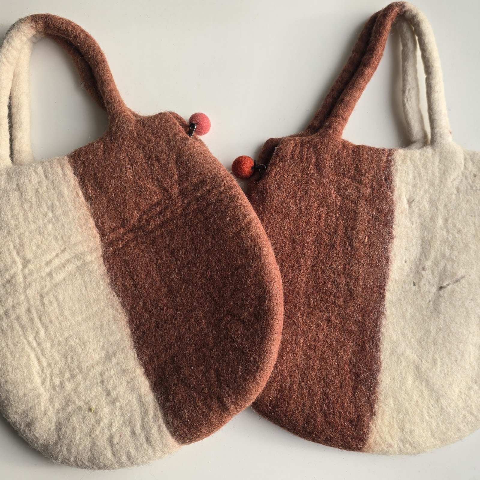 Earthtone Wool Bag