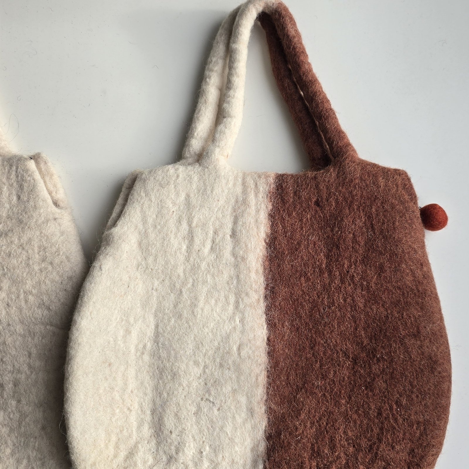 Earthtone Wool Bag - Image 3