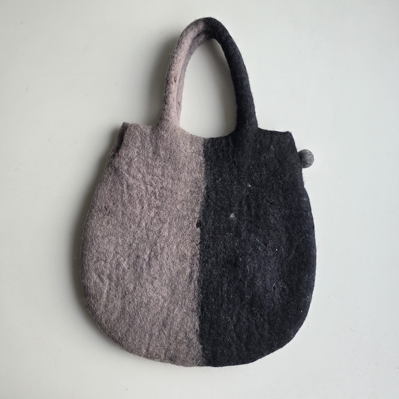Ash Split Felt Bag - Image 2
