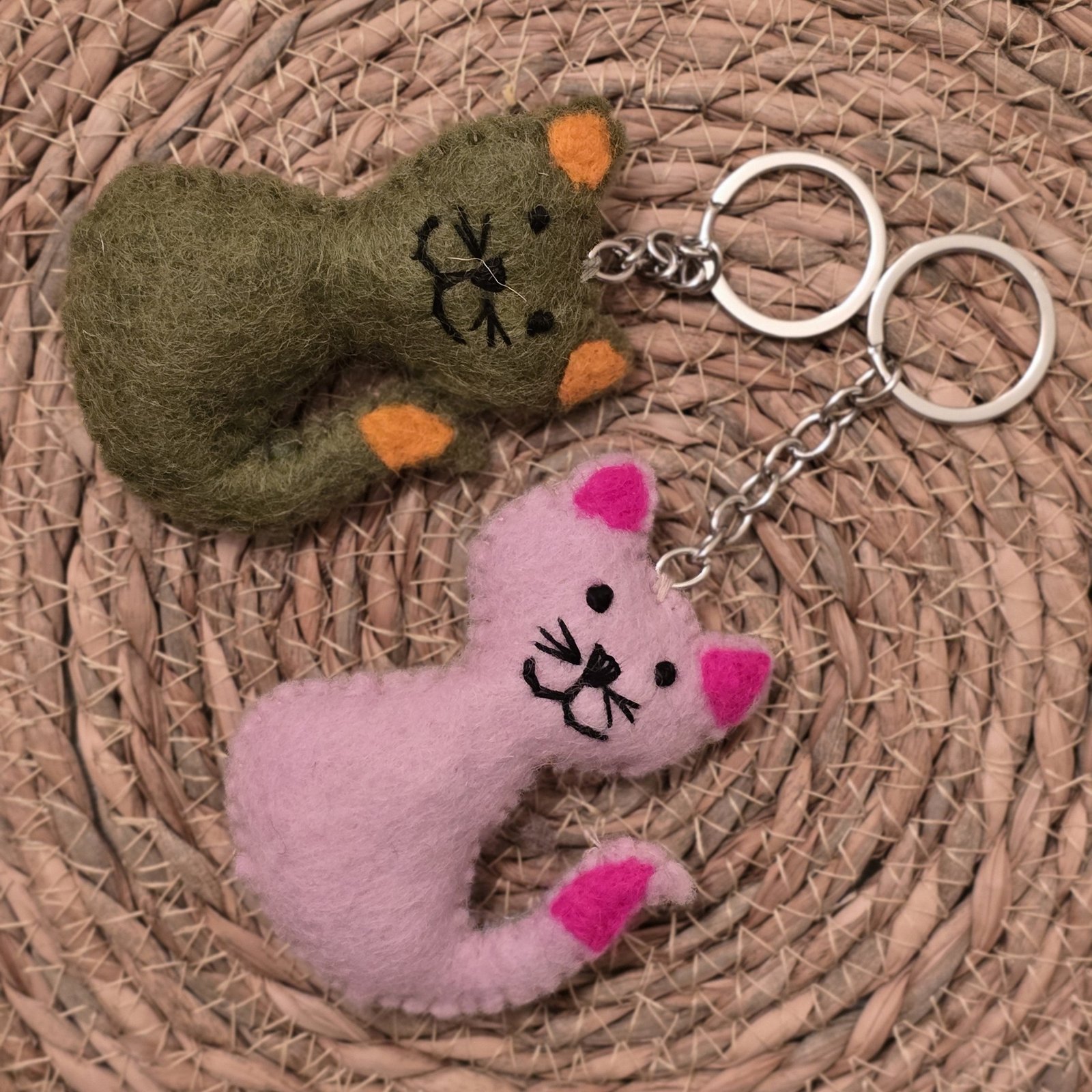 Felt Bear Keyring - Image 4